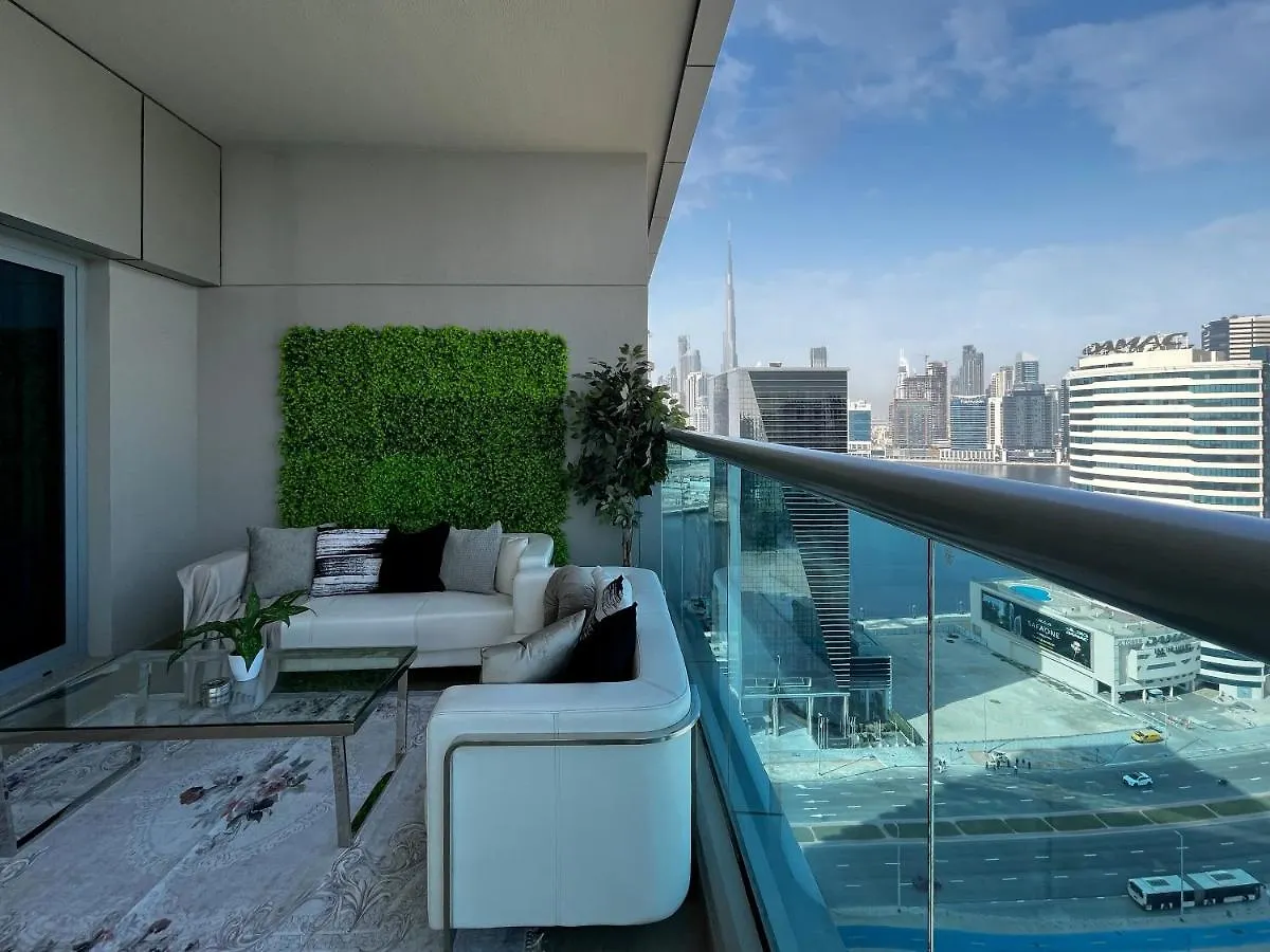 2 Bedroom Burj Khalifa View Apartment With Large Private Terrace Dubai