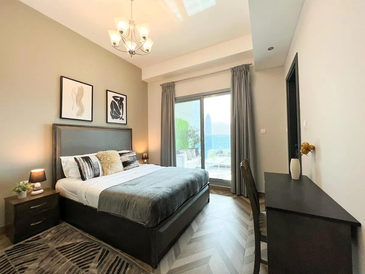 2 Bedroom Burj Khalifa View Apartment With Large Private Terrace Dubai